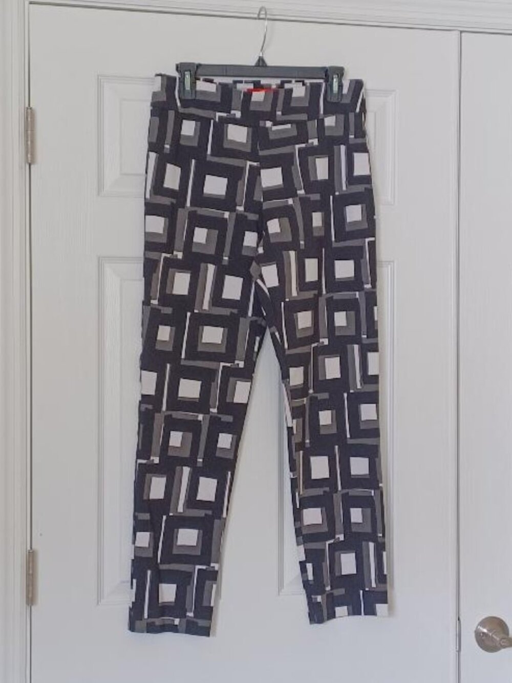 LIKE NEW! Krazy Larry™ High Rise Geometric Print Pull-On Pants Size 12